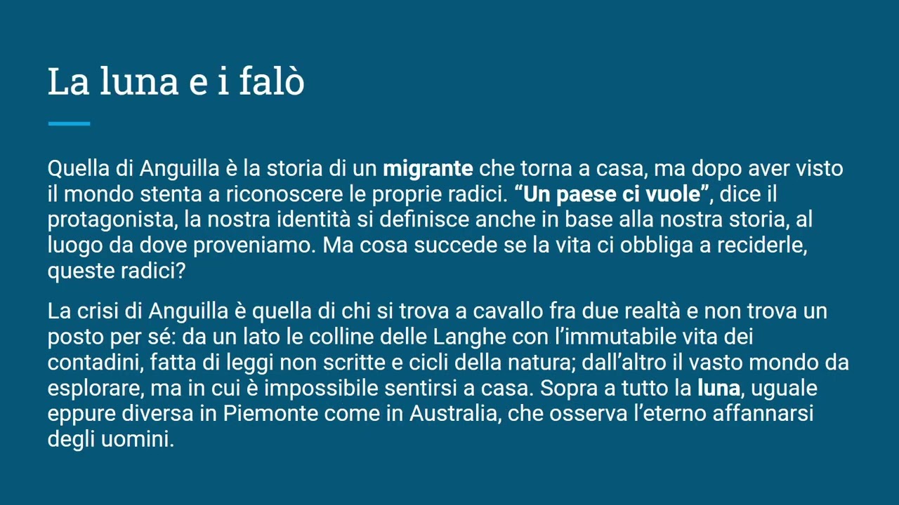 Letteratura: Cesare Pavese