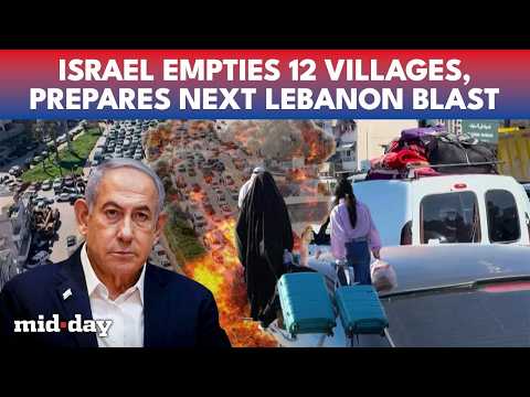 Panic In South Lebanon: Israel Warns "Evacuate Now" Before Airstrike Onslaught Targets Hezbollah