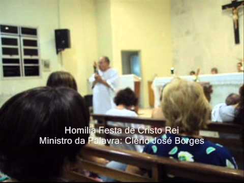 Igreja Catlica. Celebrao de Cristo Rei. Partilha d...