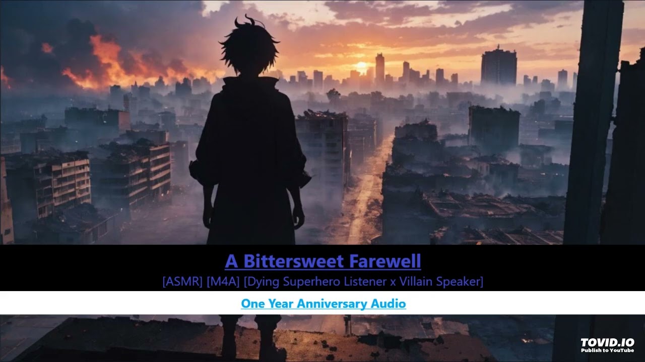 A Bittersweet Farewell REMASTER [ASMR] [M4A] [Dying Superhero Listener x Villain Speaker]