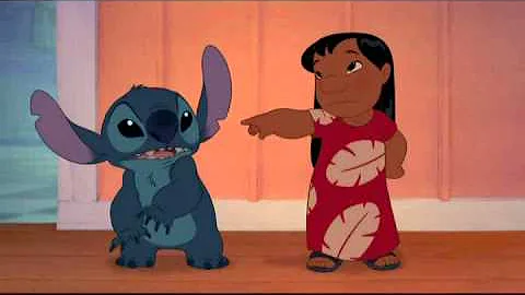 Lilo and stitch I'm not touching you