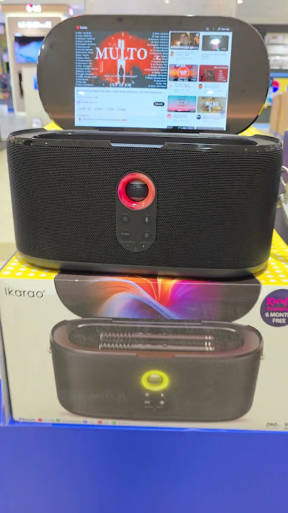 first look ikarao shell S1 ! #karaoke #smarthome #smartdeviceslatest #smartgadgets #smartitems