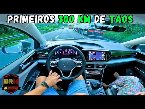 VW TAOS 1.4 Turbo IN THE MOUNTAINS – First 300 KM and Real Impressions!