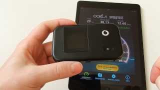 Test Vodafone R215 MiFi Hotspot & Speedtest