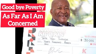 Good Bye Povertyactor Got Gift Cheque Of R30 000