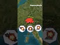 3 Countries Nobody Can Invade #military #geography #shorts