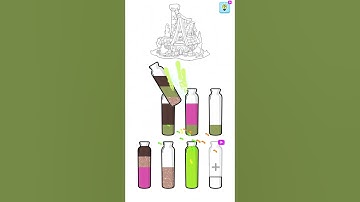 Color Sort - Coloring The Puzzle House Painting - 4  #shorts #gameplay #gaming