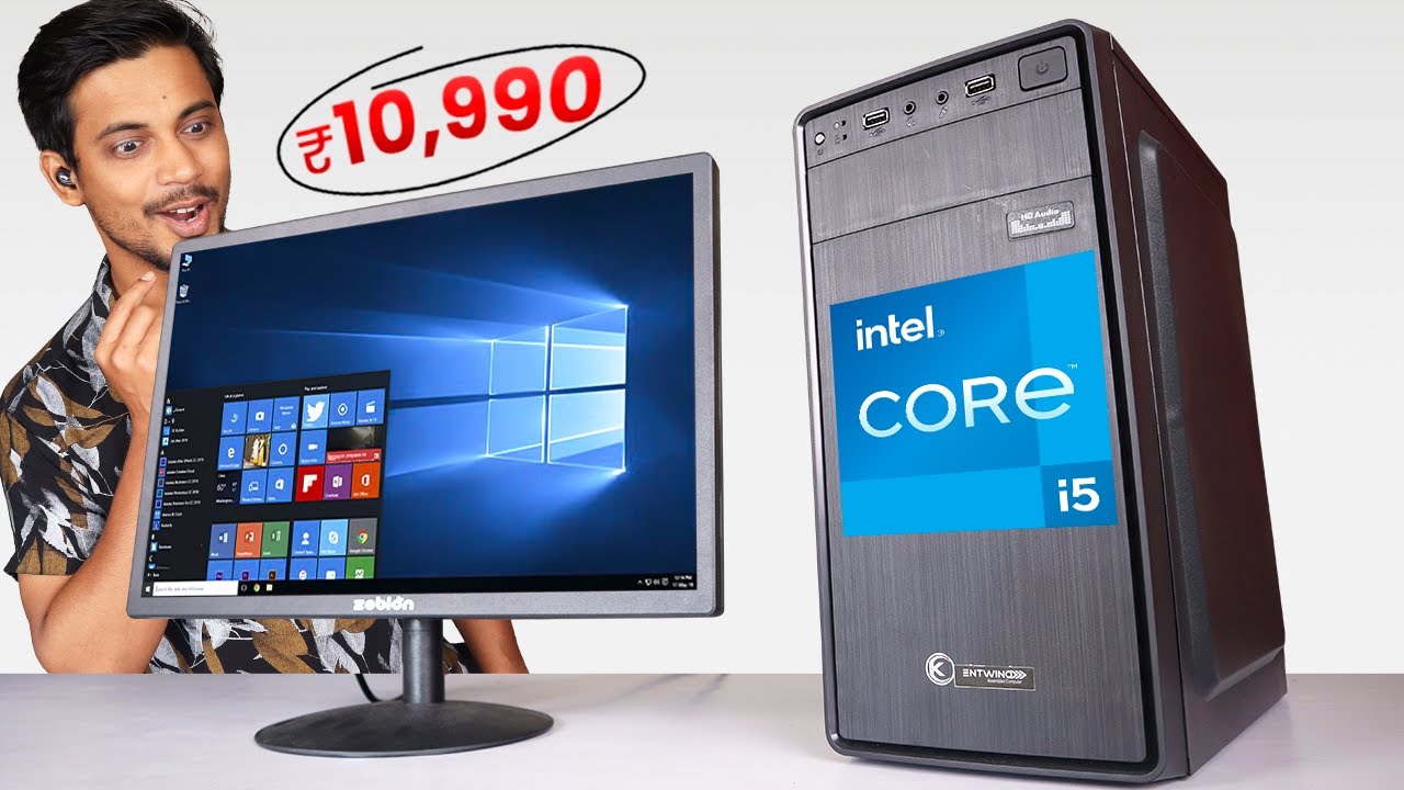 Intel Core i5 1050 Starter Gaming PC - FREE 20 Monitor and Gaming Bun –  Help Computer Centre