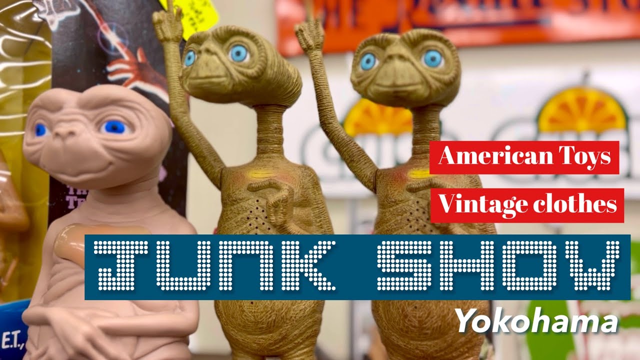 JUNKSHOW Vlog｜アメリカ好き必見！これ全部日本で買えるの!?  ／アメトイ、古着、海外グッズ
