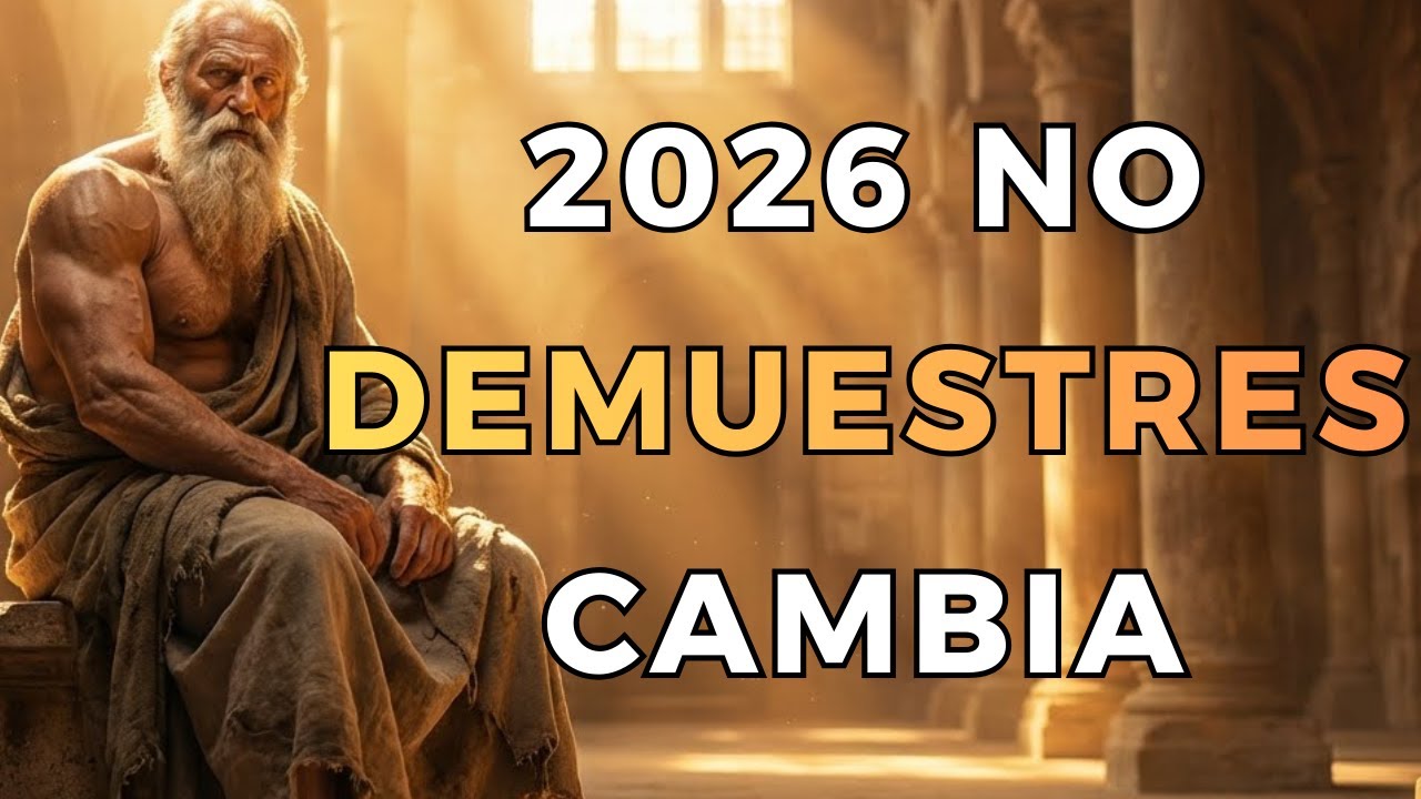 2026 No Es Para DEMOSTRAR, Es Para RECONSTRUIRTE | ESTOICISMO
