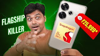 ⚡New Flagship KILLER  is here ⚔️❓POCO F6 Unboxing & Quick Review - Rs.25,999/-
