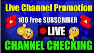 Live YouTube Channel Promotion || Live Promotion || 1000 SUBSCRIBERS 2 मिनट में ले जाओ  #Manoj​ Dey