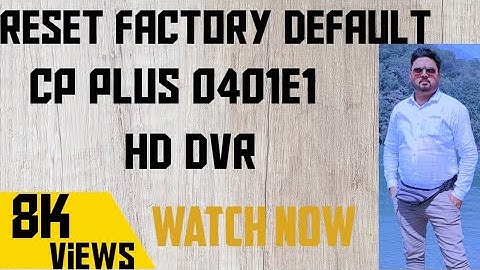 cp pLus cp uvr 0401e1 factory default setting password