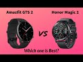 Amazfit GTR 2 vs Honor Magic Watch 2 Specs Comparison | Which one is Best | Smartwatch under 15000