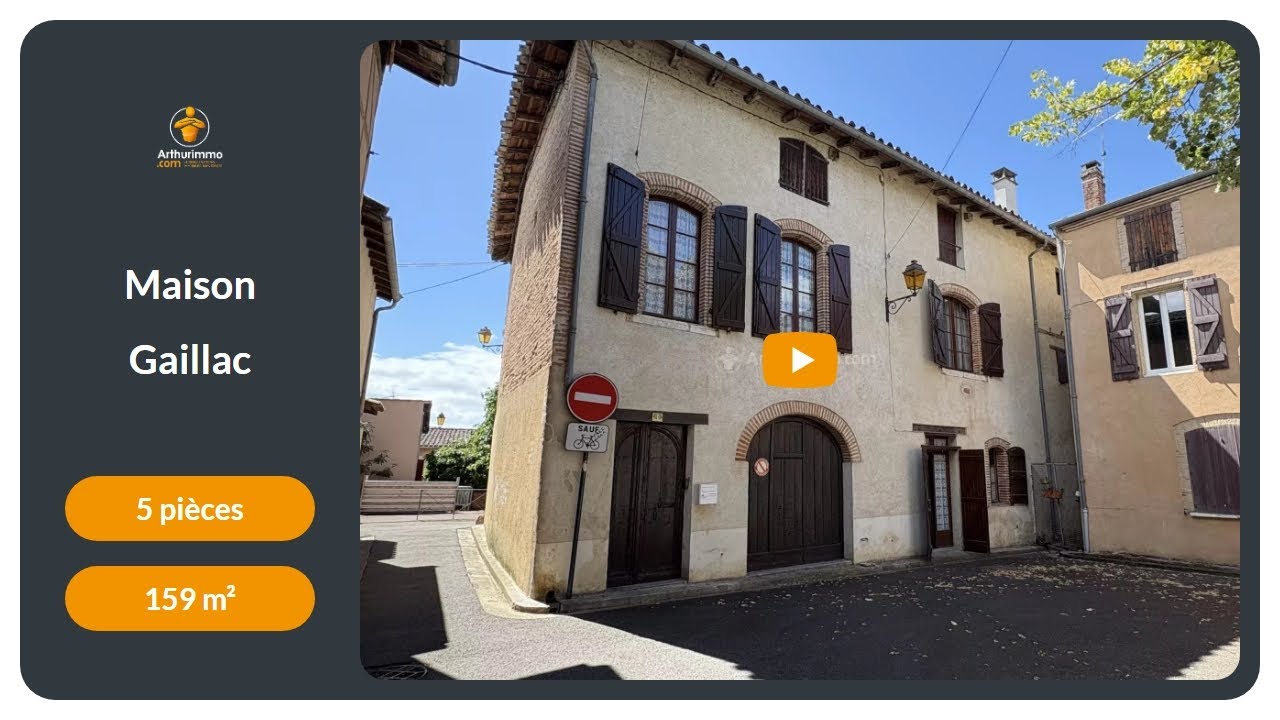 Vente Maison à GAILLAC - 150.000€