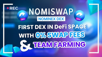 💎 Nomiswap 💎 | The First DEX in DeFi Space with 0% SWAP FEES 🔥🔥🔥
