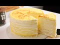 榴蓮千層蛋糕 零失敗 | Durian Mille Crepe Cake