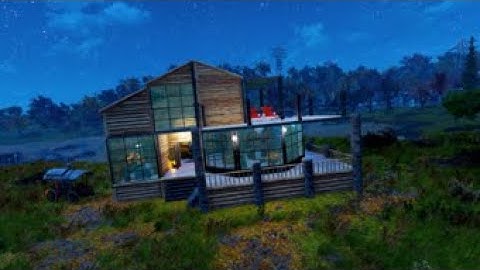 Fallout 76 Modern Style Log Cabin