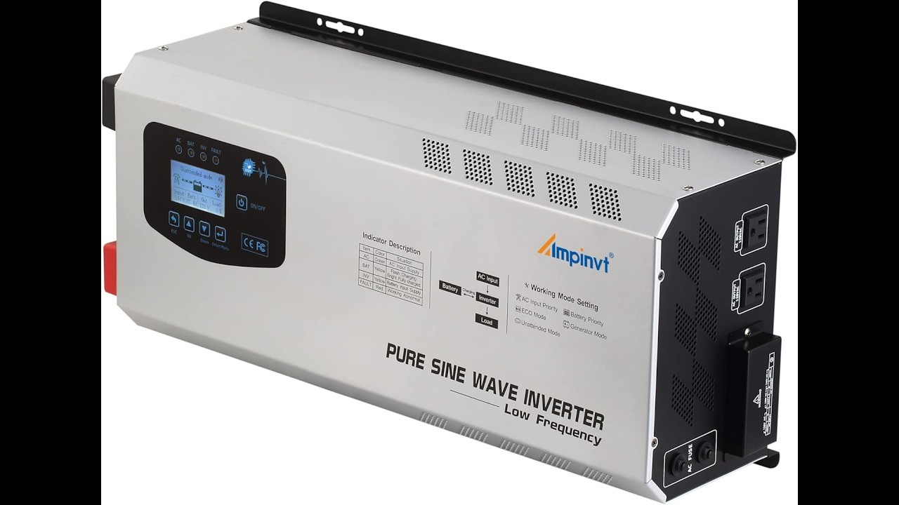Review: Ampinvt 5000W Inverter | 15000W Peak Off-Grid Power Beast - YouTube
