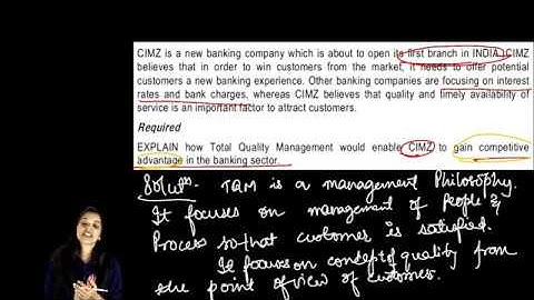 SPOM (Set B) SCPM : Question on Total Quality Management (chapter 2)