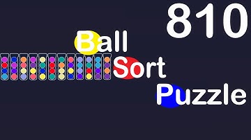 Ball Sort Puzzle Level 810