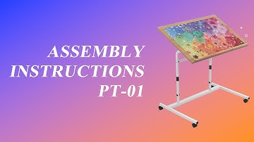 ASSEMBLY PT-01 - YISHAN JIGSAW PUZZLE TABLE - V1.0