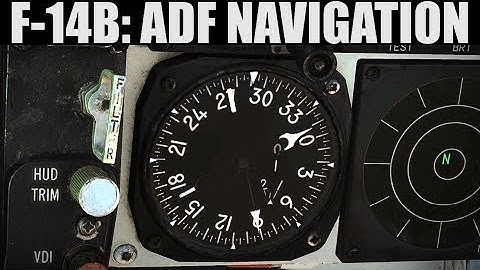 F-14B Tomcat: ARA-50 ADF (VOR/AM/FM) Navigation Tutorial | DCS WORLD