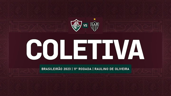 FLUTV - COLETIVA - FLUMINENSE 1 X 1 ATLÉTICO-MG  - CAMPEONATO BRASILEIRO 2023