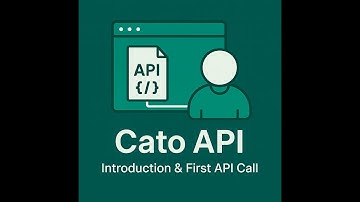 Introduction to Cato API - Setup to Your First Real API Call
