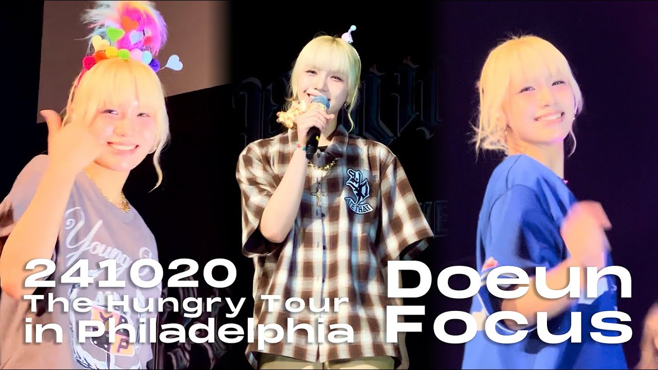 241020 Doeun 도은 Focus Full ver. | YOUNG POSSE 영파씨 |The Hungry Tour in Philadelphia | Fancam