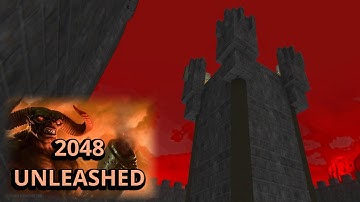 DOOM II with Project Brutality [2048 Unleashed] Level 21 Compact Castle