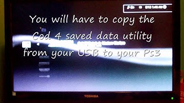 How to get CoD4 Mod Menu PS3 2012