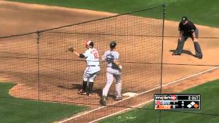 2012/09/30 Joe Saunders Pitching Reel