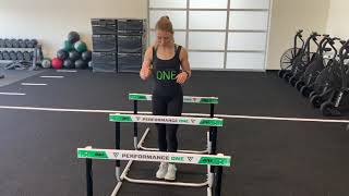 Hurdle Mobility - Forward Step Overs
