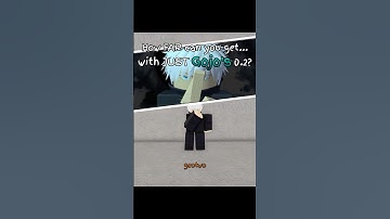 How far does 0.2 domain take you?  #jjs #roblox #jjkgame #jujutsushenanigans #gojo #update