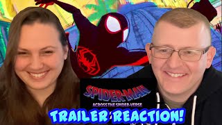 SPIDER-MAN: ACROSS THE SPIDER-VERSE (PART ONE) TRAILER REACTION!