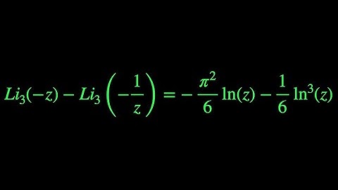The Trilogarithm Inversion Formula