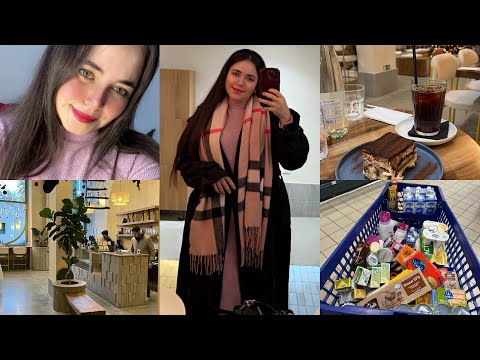 THE LAST DAYS OF 2024⭐️💗دوزو معايا اخر ايام ديسمبر،مشتريات الشهر🛒🛍️ ،تجربة مقهى جديد ☕️