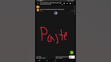 #sfg2 How to put obb using zarchiver in sfg2