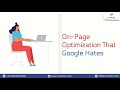 8 On-Page Optimization That Google Hates #googleads #digitalamarketing #informative #video