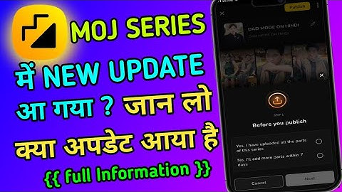 Moj Series Me New Update | Moj App से पैसे कैसे कमाएं |Mobile Se Paise kaise kamaya|Online Earning