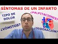 Cómo detectar un INFARTO AGUDO DE MIOCARDIO. Síntomas y signos principales.