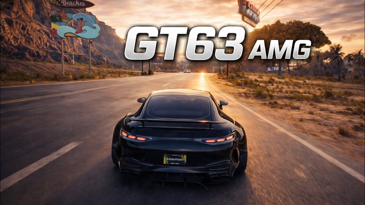 GT 63 AMG gameplay review (pure v8 sound) 😳😳🔥 #thecrewmotorfest 