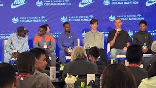 Details 2026 Chicago Marathon Men's Press Conference: Jacob Kiplimo, Charles Hicks, Clayton Young + More Update