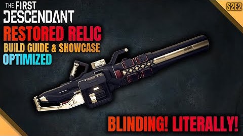 Updated Restored Relic Build Guide | Hybrid Build is the go-to, Rocket BARRAGE- The First Descendant