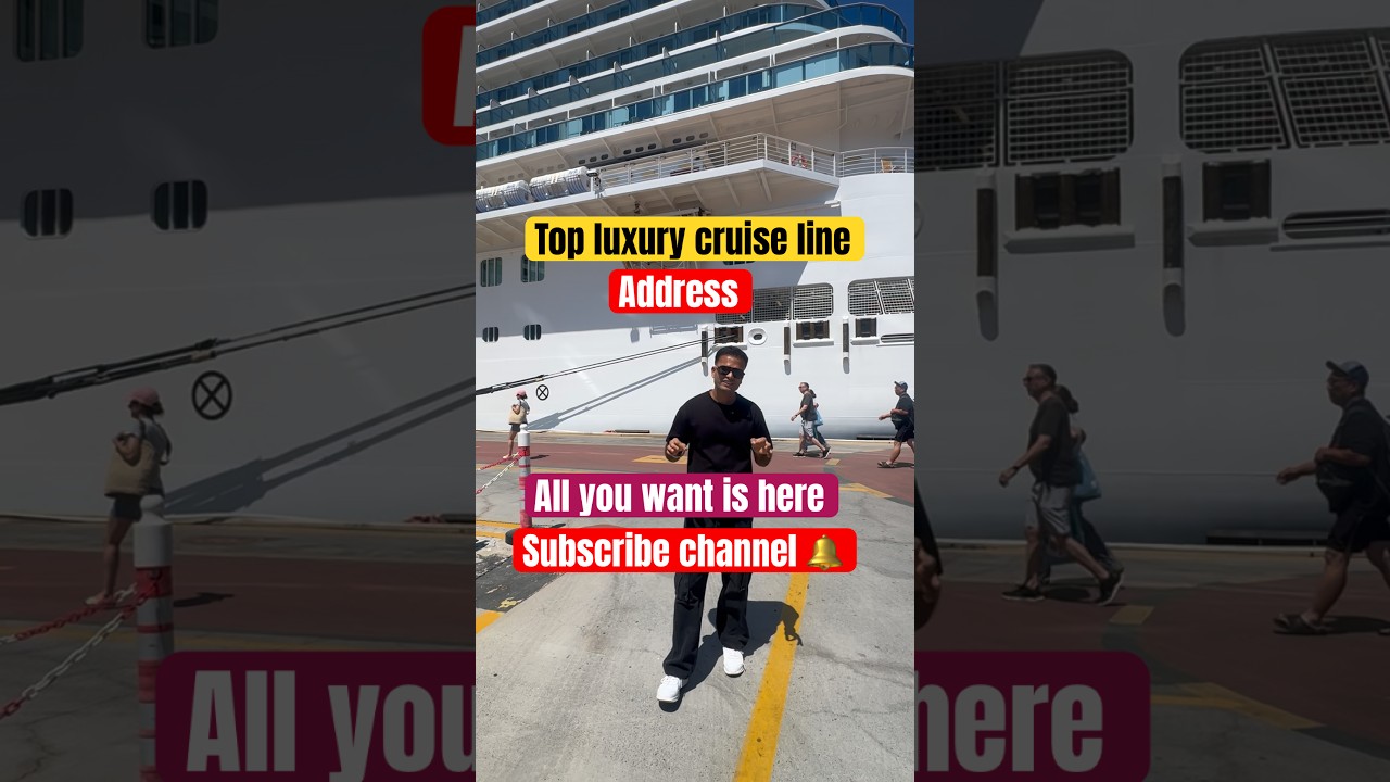 Top luxury cruise line address. #cruiseaddress #shorts #cruisejob #cruserr_vishal