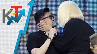 Vice Ganda, biglang hinila ang leeg ni Vhong!