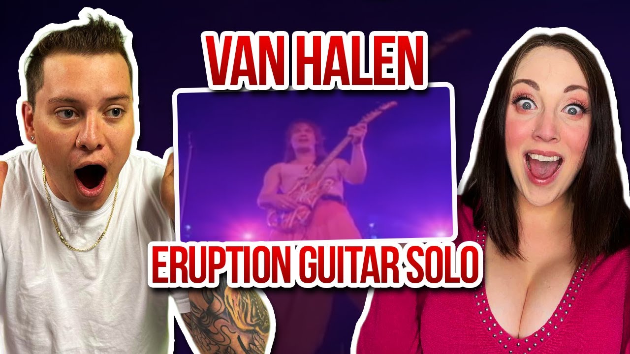 Best Guitar Solo EVER! Eddie Van Halen - Eruption Guitar Solo...FIRST REACTION! 