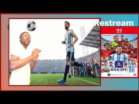 Nintendo Switch 2: eFootball Kick Off 2026 | World Cup:Team - Spain Part 2 | SharJahStream | NED/ENG