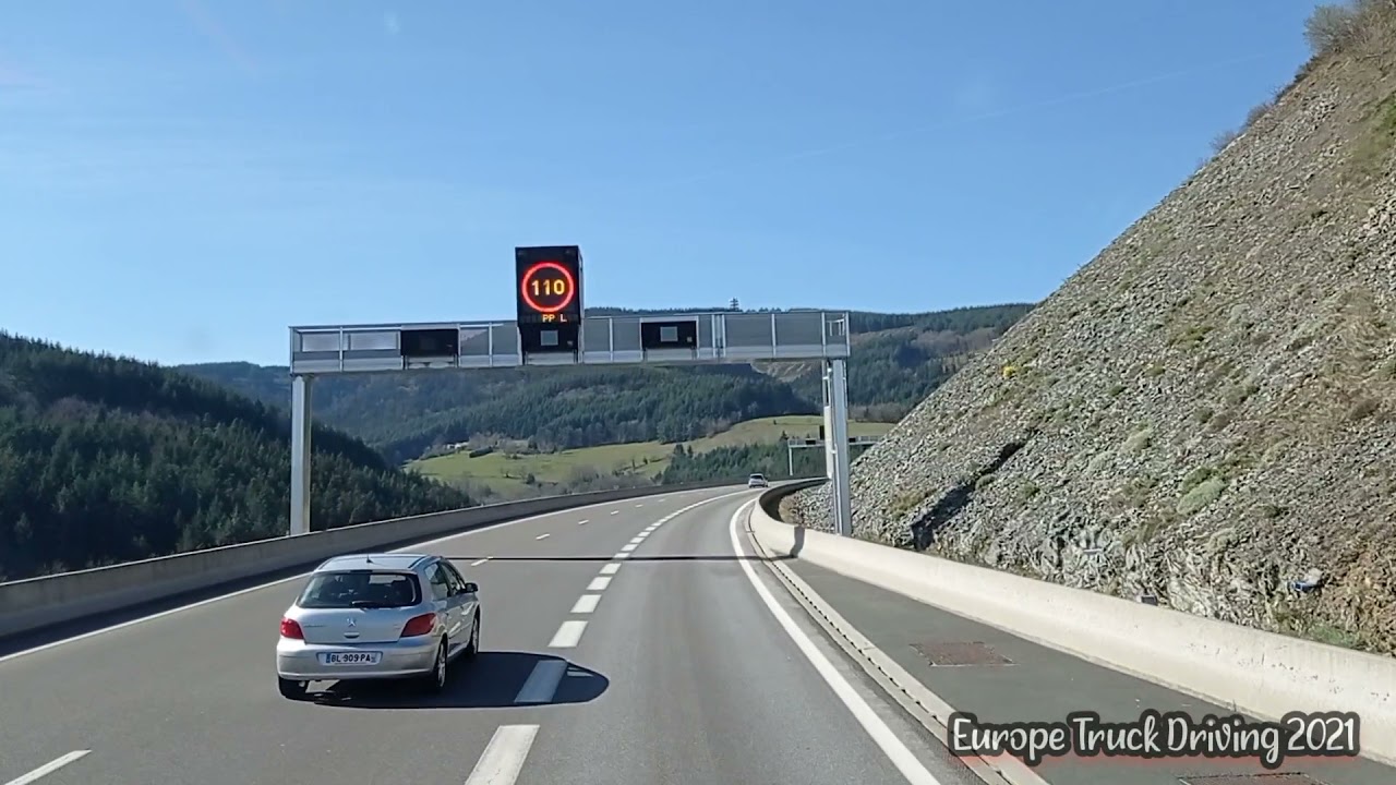 Cab Truck View/A89-A72 Lyon (ar Limonest)Via Clermont-Ferrand....